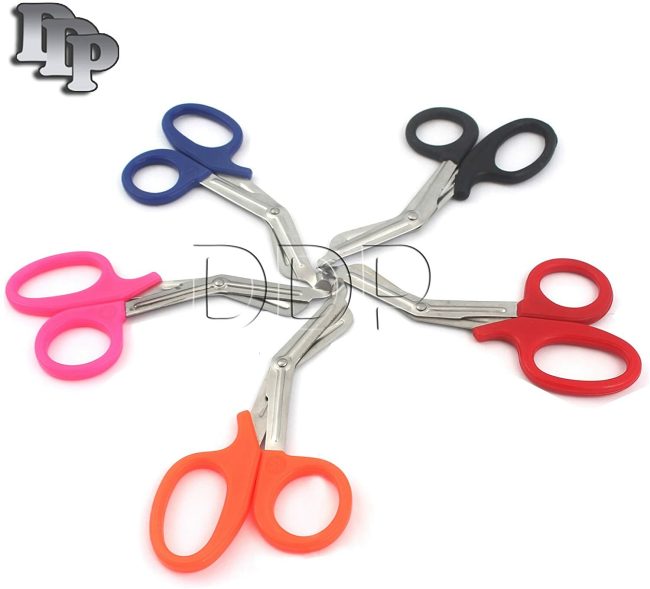 NEW 5 Premium PARAMEDIC UTILITY BANDAGE TRAUMA EMT EMS SHEARS SCISSORS 5.5 INCH