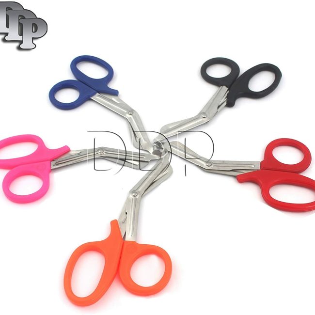 NEW 5 Premium PARAMEDIC UTILITY BANDAGE TRAUMA EMT EMS SHEARS SCISSORS 5.5 INCH