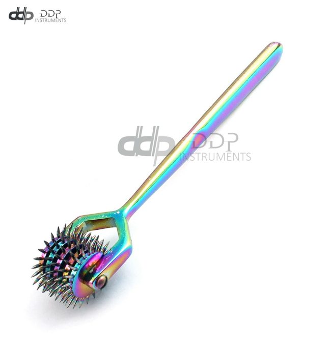Neurological Wartenberg Pinwheel 5 Head Rainbow Diagnostic Surgical Instruments