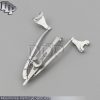 O.R GRADE GUYTON PARK EYE SPECULUM 14MM FENESTRATED BLADES W/ SUTURE POSTS