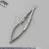 PREMIUM O.R GRADE CASTROVIEJO MICRO NEEDLE HOLDER SMOOTH 4" STRAIGHT WITH LOCK