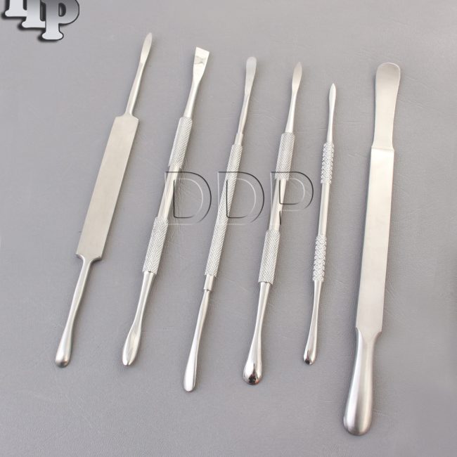 Periosteal Set of 6 Pcs Elevators Dental Surgical Instruments