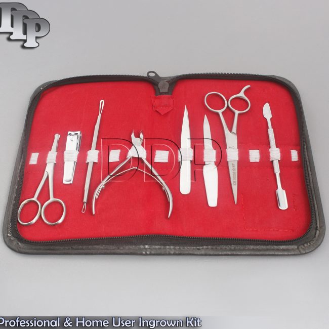 Professional and Home user Ingrown Toenail Kit Hand Tools Set,8 Pieces,BTS-102