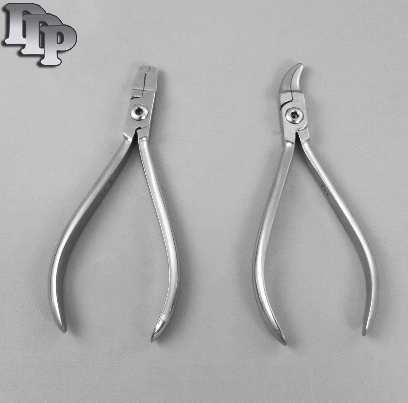 Set of 2 Primary Crown Crimping Plier & Reynolds Contouring Plier Dental - Image 3