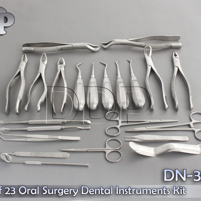 Set of 23 Oral Surgery Dental Instruments Kit DN-384