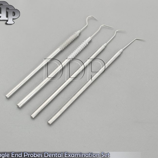 Single End Probes Dental Examination Dentist Hygienist Exam Probe