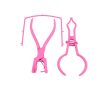Starter Rubber Dam Kit of 3 Pcs Pink Color Dental Surgical Instruments DN-2663