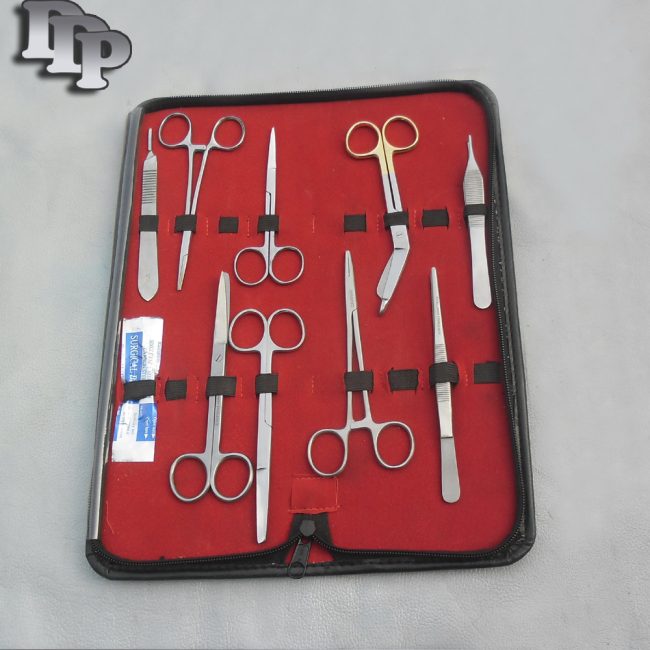 Surgical Instruments Used For Minor Surgery (Set of 10) DS-738