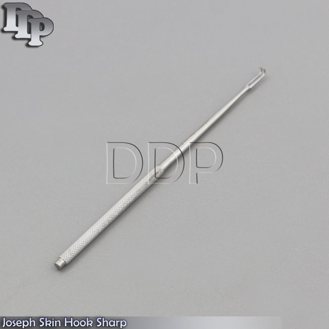 Surgical Retractor Joseph Skin Hook 6.25" Double Sharp Prongs 2mm Instruments