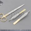 T/C MAYO DISSECTING SCISSORS 6.75" STRAIGHT+ADSON BROWN +ADSON DRESSING FORCEPS