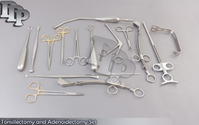 Tonsillectomy and Adenoidectomy Set Surgical Instruments DS-982