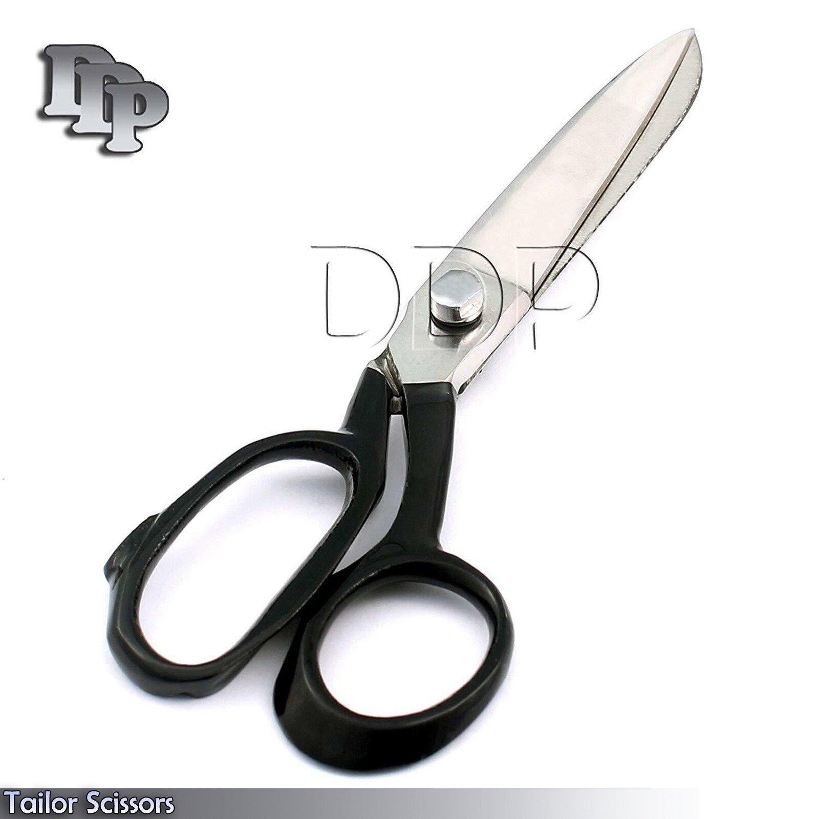 New 8" 10" 12" German Steel Heavy Duty Carpet Shears Tailor Scissors Black - Image 4
