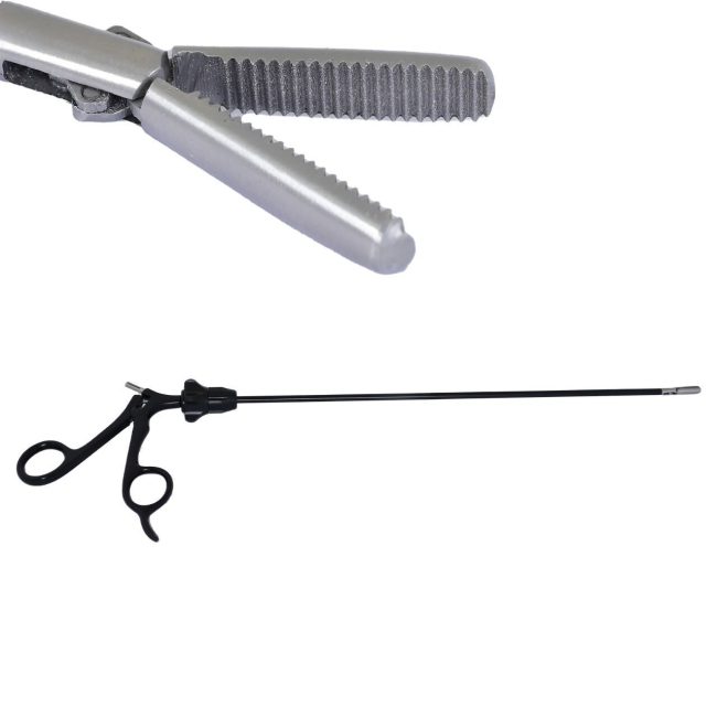 1 Pc Of Grasping Forceps 5mm x 20mm W/ Serrated Lap Instruments,  LP-069