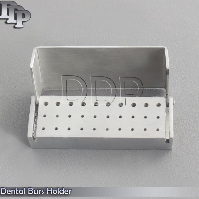1 Piece 30 Holes Opening Dental Burs Holder Dental Instruments