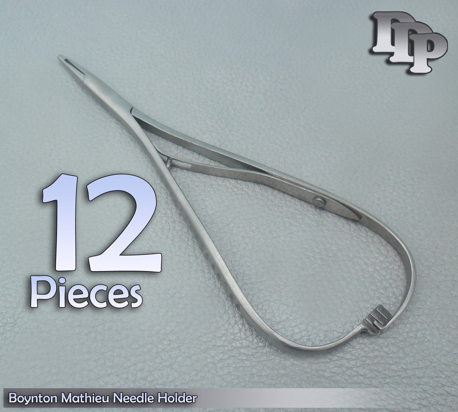 12 Mathieu Pliers - Boynton Mathieu Needle Holder 5.5 Small Mouth Tip Point - Image 3
