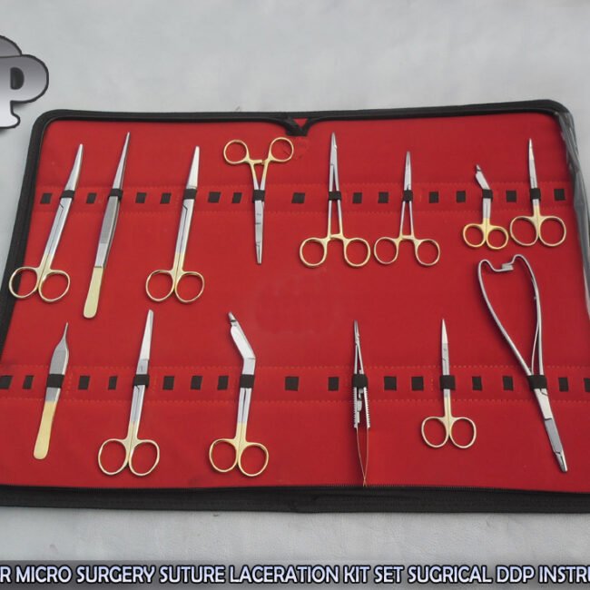 15 T C MINOR MICRO SURGERY SUTURE KIT SET SUGRICAL INSTRUMENTS