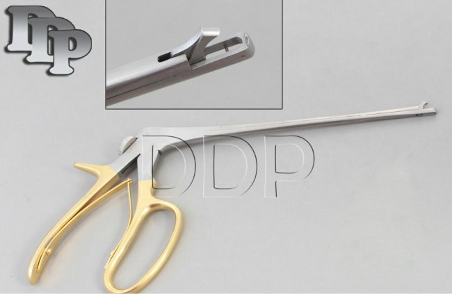 2 Baby TISCHLER Biopsy Forceps 8'' Bite (5x8mm) Gynecology Surgical Instruments