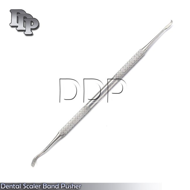 2 PIECES OF BAND PUSHER SCALER STAINLESS STEEL INSTRUMENTS