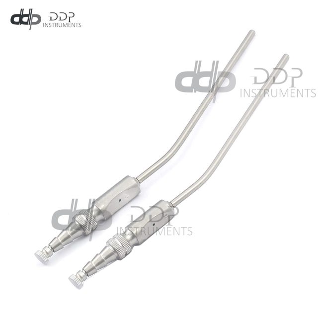 2 Pieces Of Frazier Suction Tube # 10,12, Diagnostic ENT Surgical  Instruments