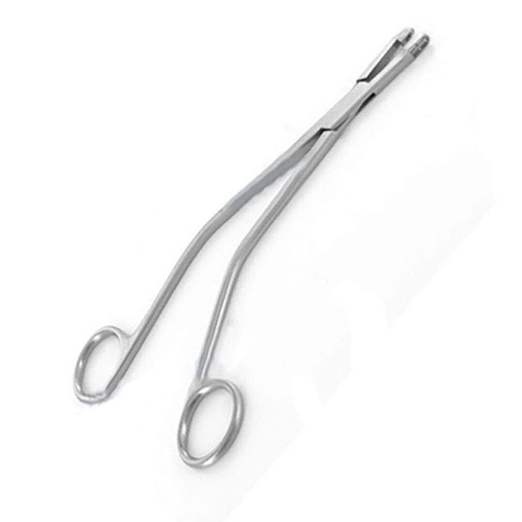 2 Pieces Of SCHUBERT Uterine Biopsy Forceps 8-1/2" Curved Surgical Instruments