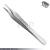 3× Adson Tweezer 12cm Dressing Surgical Picking Pliers Forceps Dental Tools