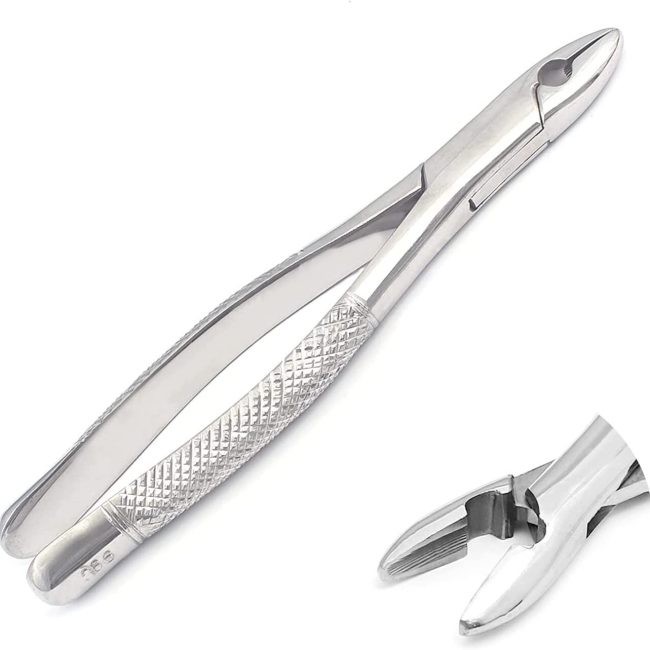 3 PIECES OF EXTRACTING FORCEPS #99C DENTAL SURGICAL INSTRUMENTS