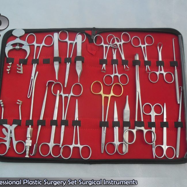 36 pcs Professional Plastic Surgery Set Surgical Instruments