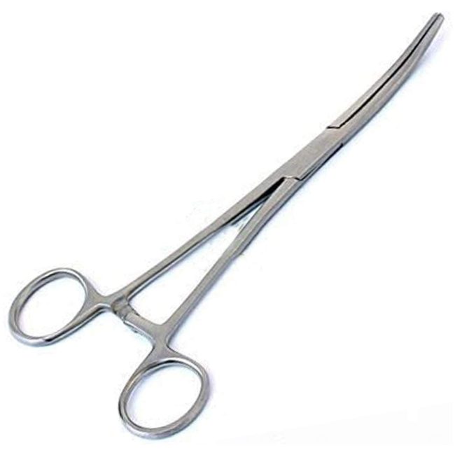 4 Pieces Of SCHNIDT Tonsil Hemostatic Forceps 7" Slight Curve Instruments