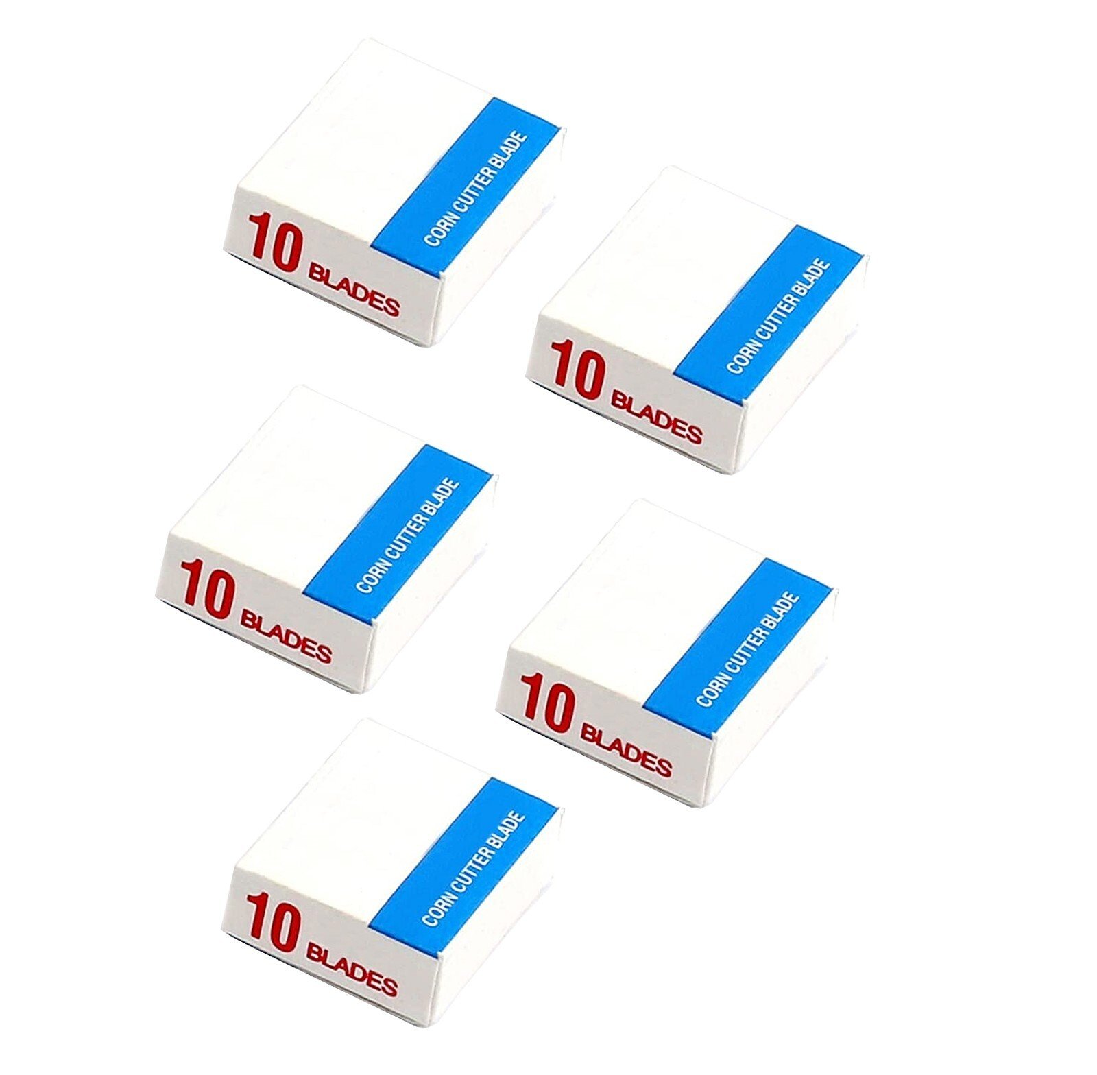 50 PCS BLADES FOR CORN CUTTER SHAVER HARD SKIN REMOVER PLANER RASP KNIFE