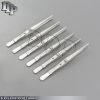 6 PCS DIAMOND TWEEZER GEM & STONE TWEEZERS WITH SLIDE LOCK 6" OVERALL