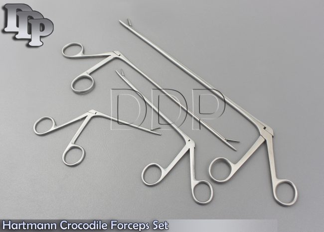 Alligator Forceps Ear Forceps ENT Surgical Instruments Set