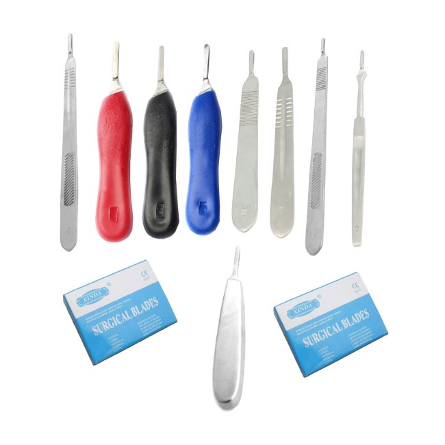 BP Scalpel Handles Stainless Steel, Lightweight, Fits Surgical Blades German