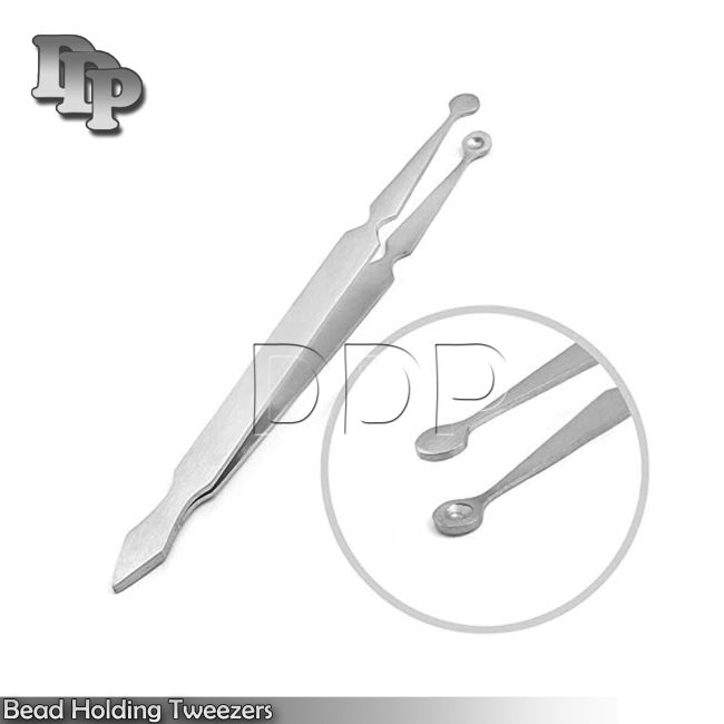 Ball Holder Piercing Tool Captive Bead Ball Grabber (Bead-Ball Holding Tweezers)