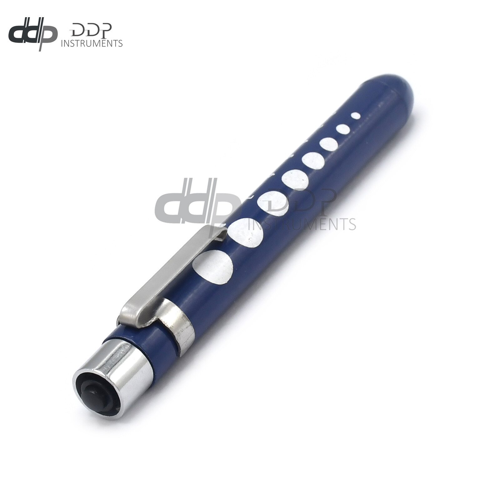 Blue Reusable Nurse Penlight Pocket Medical LED with Pupil Gauge PL-011 - Image 3
