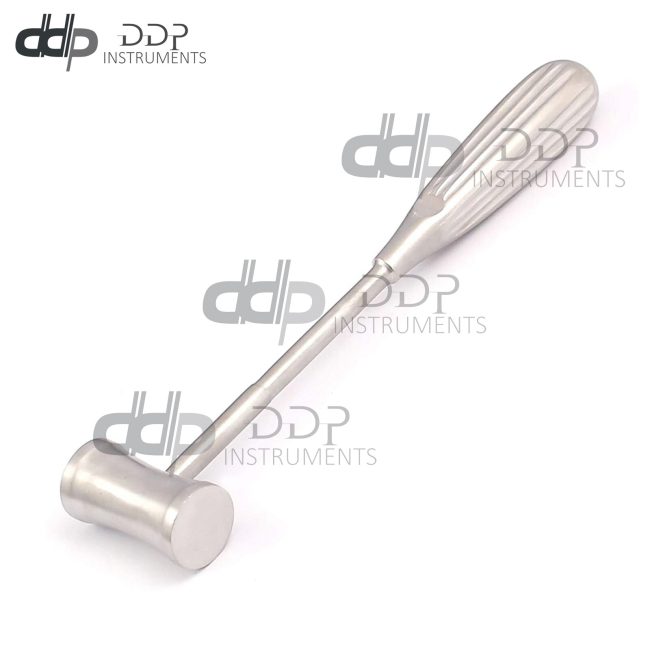 Bone Mallet Round Cut Handle Steel Orthopedic Surgical Instruments
