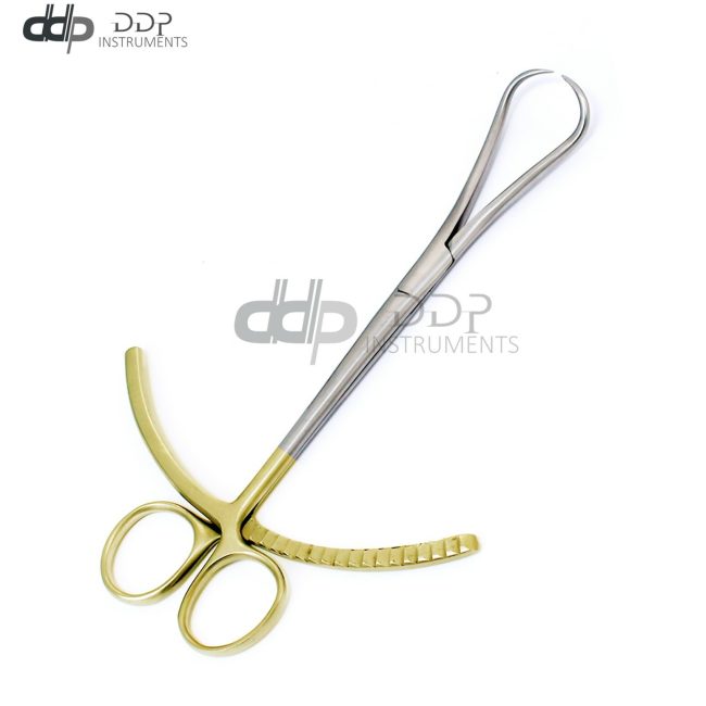 Bone Reduction Forceps 8" Gold Plated Orthopedic Surgical Instruments