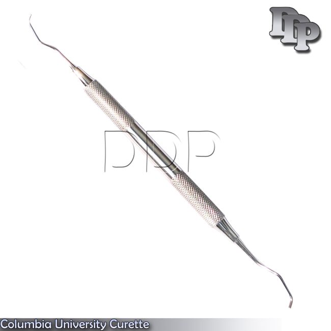 Columbia University Curette 2R/2L Dental Instruments Hollow Handle SL-5002