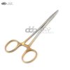 Crile-Wood Needle Holder T/C (tungsten carbide tip)14cm Gold Handle