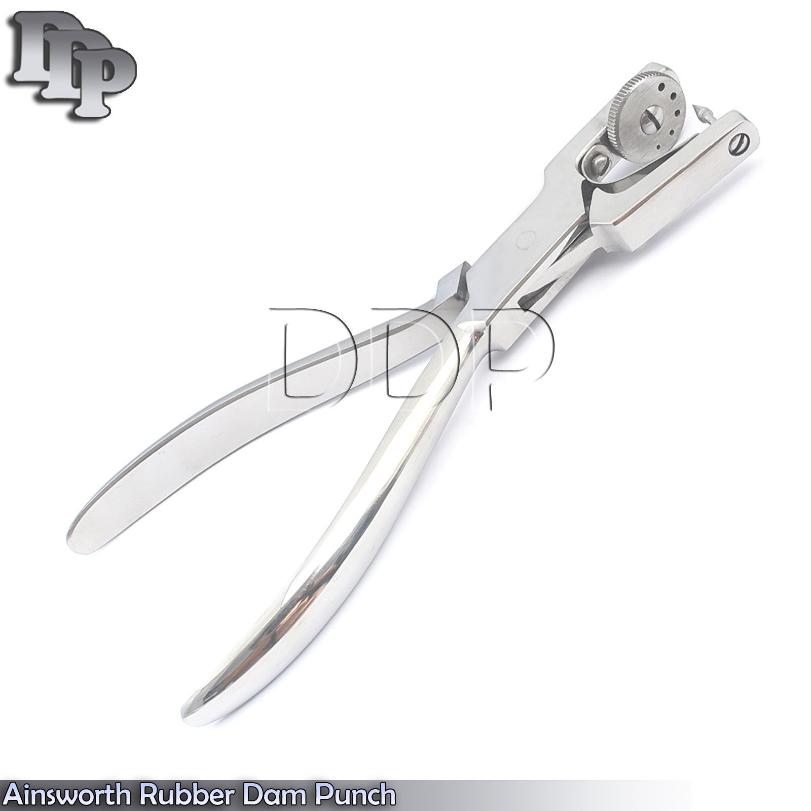 Dental Ainsworth Rubber Dam Punch Hole Clamp Plier Dental Instruments