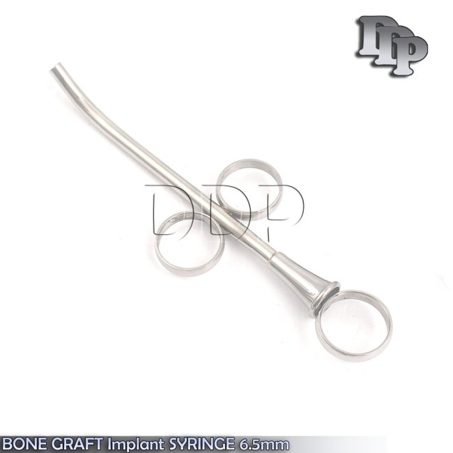 Dental BONE GRAFT Implant SYRINGE 6.5mm Instruments