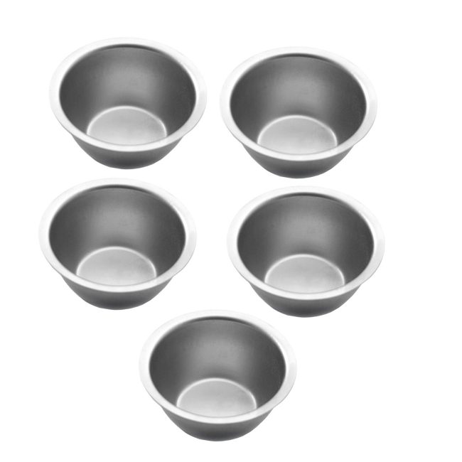 Dental Surgical Implant Bone Mixing Stainless Steel Small Bowl 50x30mm Cup 5pcs