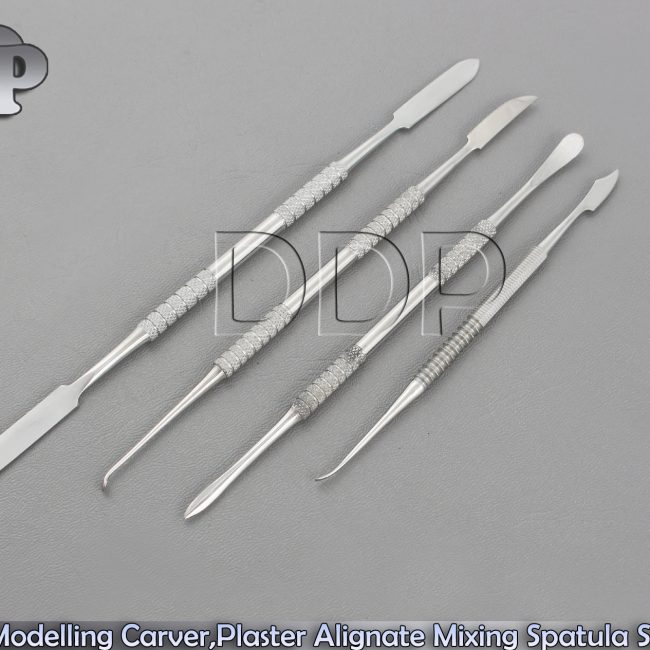 Dental Wax Modelling Carver,Plaster Alignate Mixing Spatula set,Lab instruments