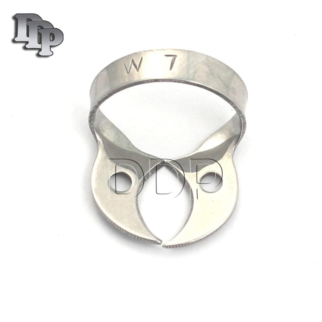 Endodontic Rubber Dam Clamp #W7 Surgical Dental Instruments