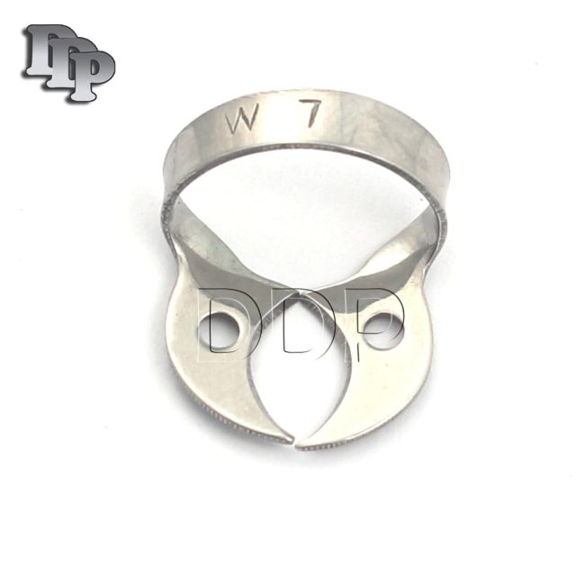 Endodontic Rubber Dam Clamp #W7 Surgical Dental Instruments