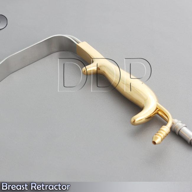 Ferreira Breast Retractor Gold Plated Surgery Retractor 9"×4.75"×1" ,BST-01