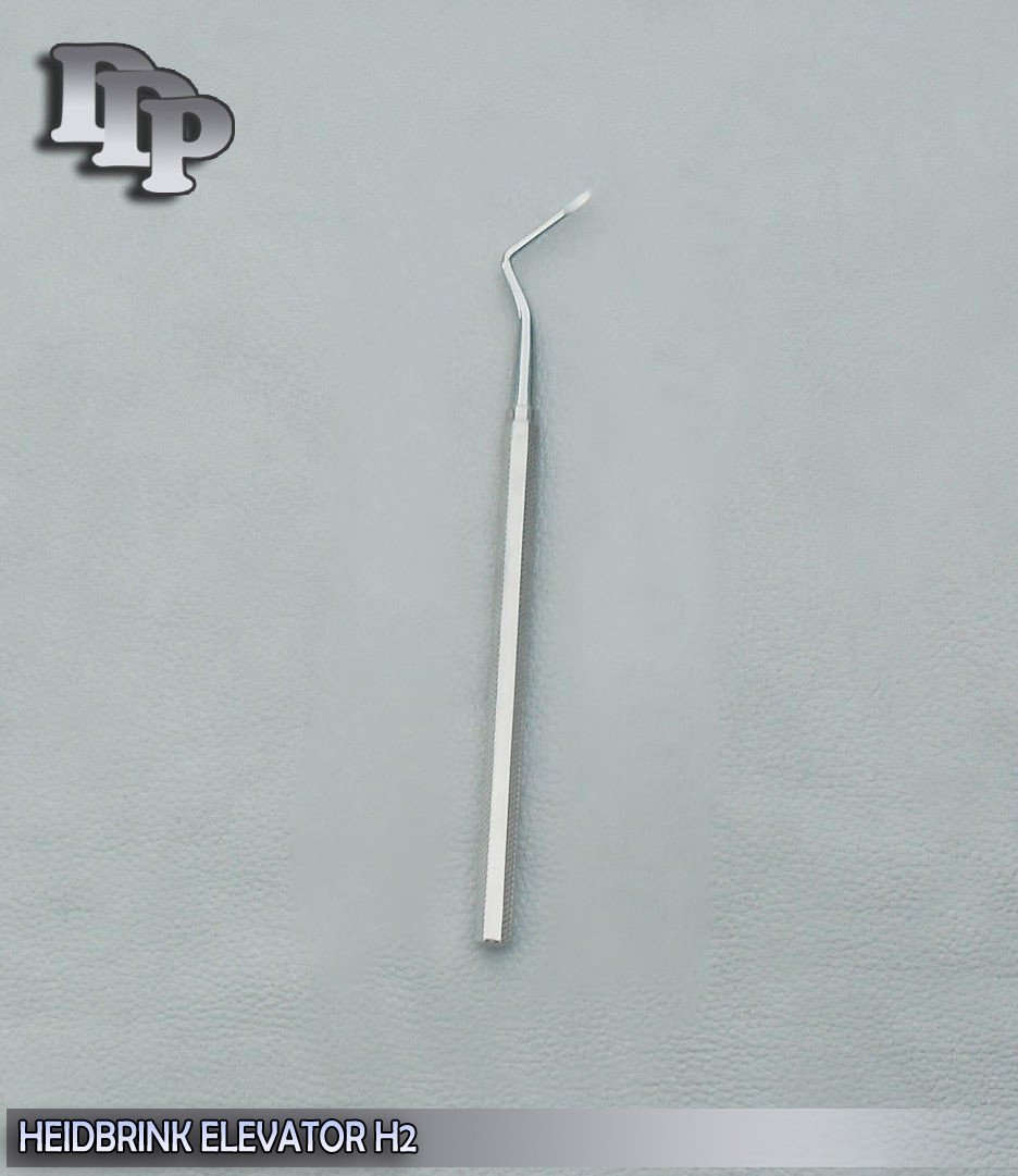 Heidbrink Root Tip Elevator Single Ended # H2 Dental Instruments
