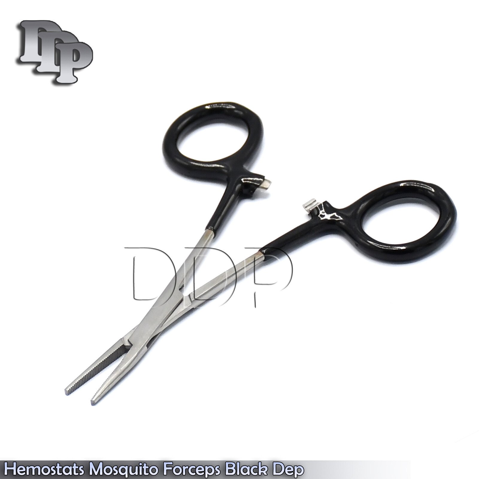 Hemostats Mosquito Forceps Surgical Instruments, Black Dep Handle 3.5" Straight