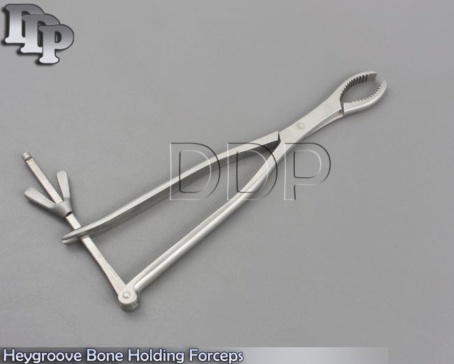 Heygroove Bone Holding Forceps Orthopedic Instruments-DDP-0016