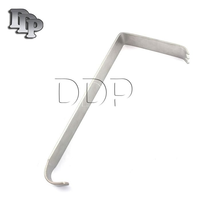 Hibbs Retractor 9.25" Blade Size 3" Long x 1" Wide with Prongs Hook Handle