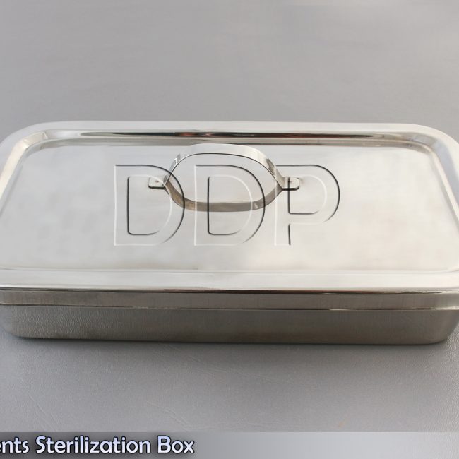 Instruments Sterilization Box 12"x8"x2" Surgical Dental Sterilizing Instruments